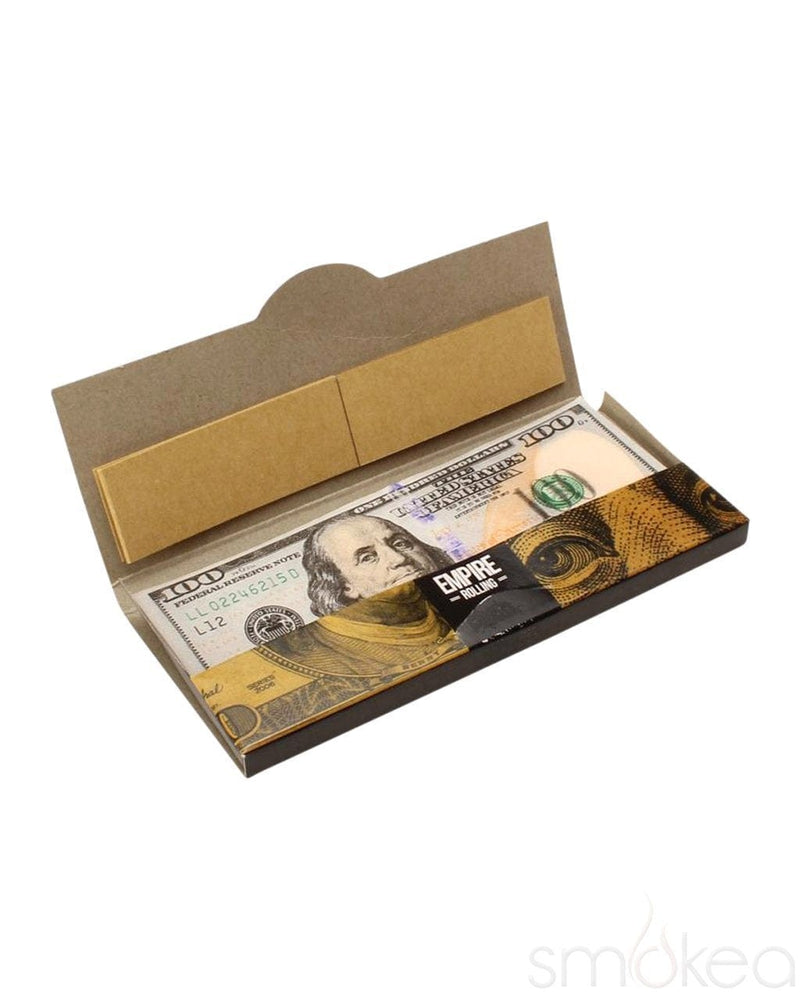 Empire Benny Pack $100 Dollar Bill Rolling Papers w/ Tips - SMOKEA®