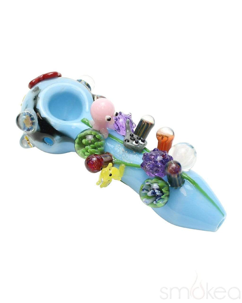 Empire Glassworks Small Great Barrier Reef Spoon Pipe