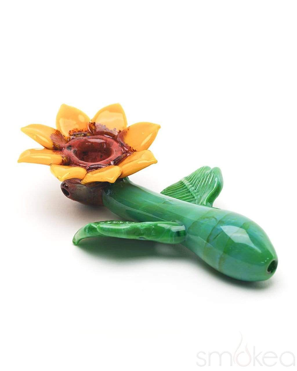 Made to Order Glass Tobacco Pipe Sunflower Fields Forever 