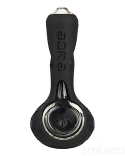 Eyce Proteck Series Alien Silicone & Glass Spoon Pipe Black