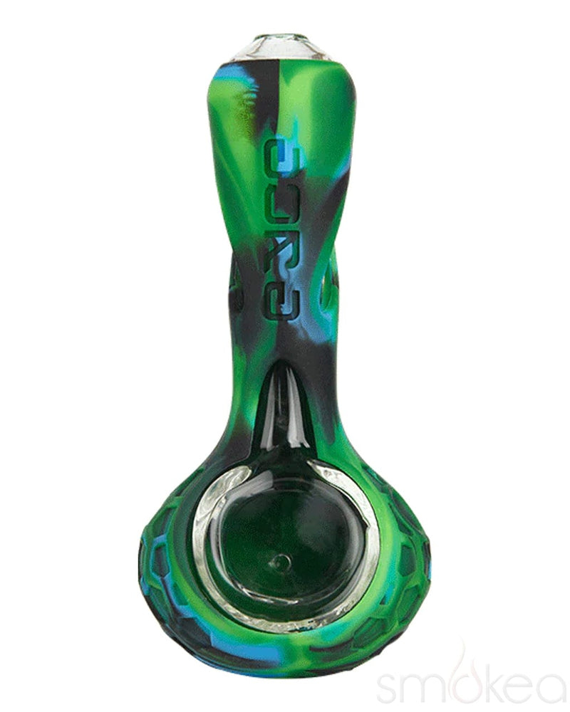 Eyce Proteck Series Alien Silicone & Glass Spoon Pipe Planet