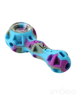 Unbreakable Silicone 4 Hand Spoon Pipe Honeycomb Dab Tool w/Cleaner C