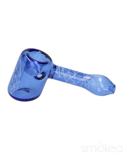 Famous Designs "Space" Hammer Pipe Blue