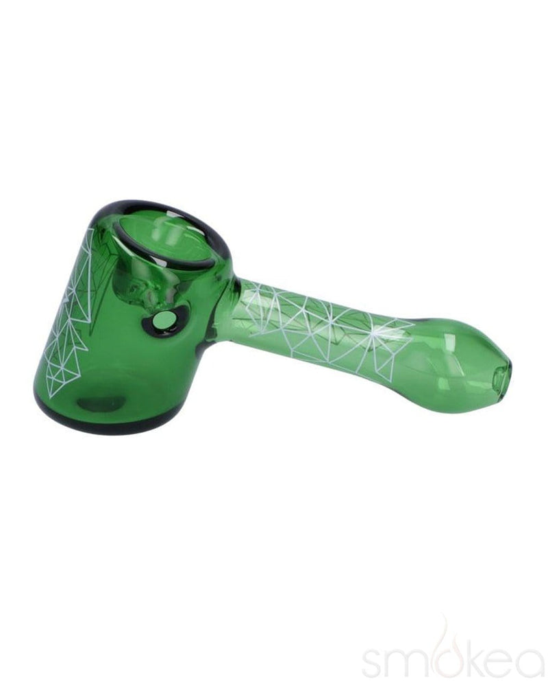 Famous Designs "Space" Hammer Pipe Green