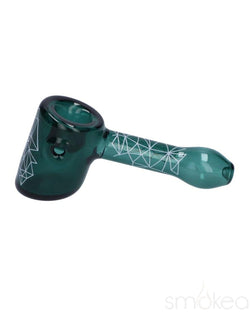 Famous Designs "Space" Hammer Pipe Teal