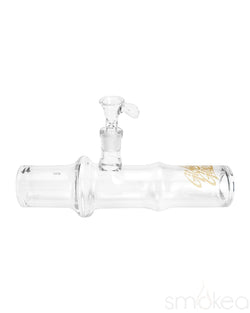 Glowfly Glass 10" Clear Glass on Glass Steamroller