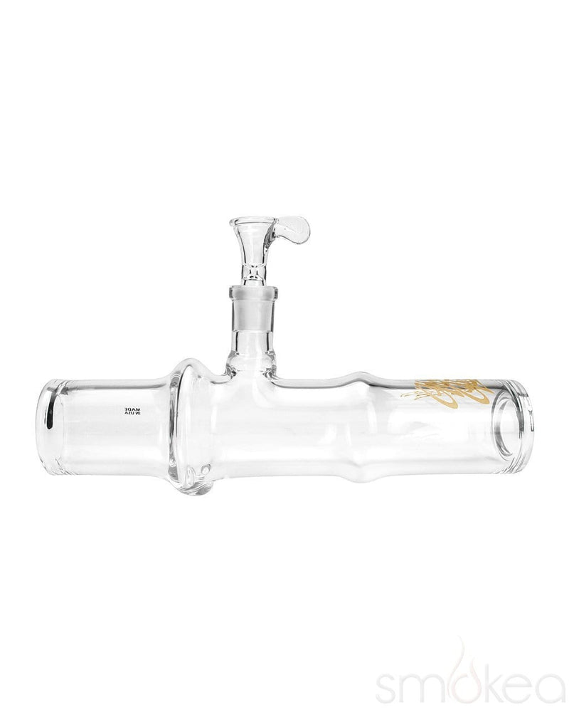 Glowfly Glass 10" Clear Glass on Glass Steamroller