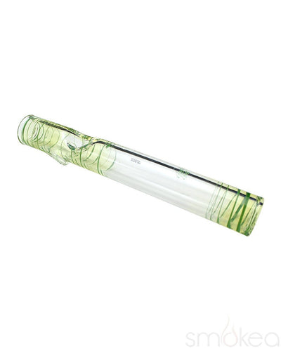 Glowfly Glass Fumed Steamroller Pipe Green