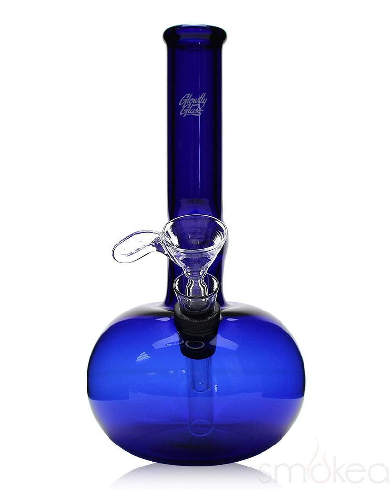 Glowfly Glass Single Z Bong Blue