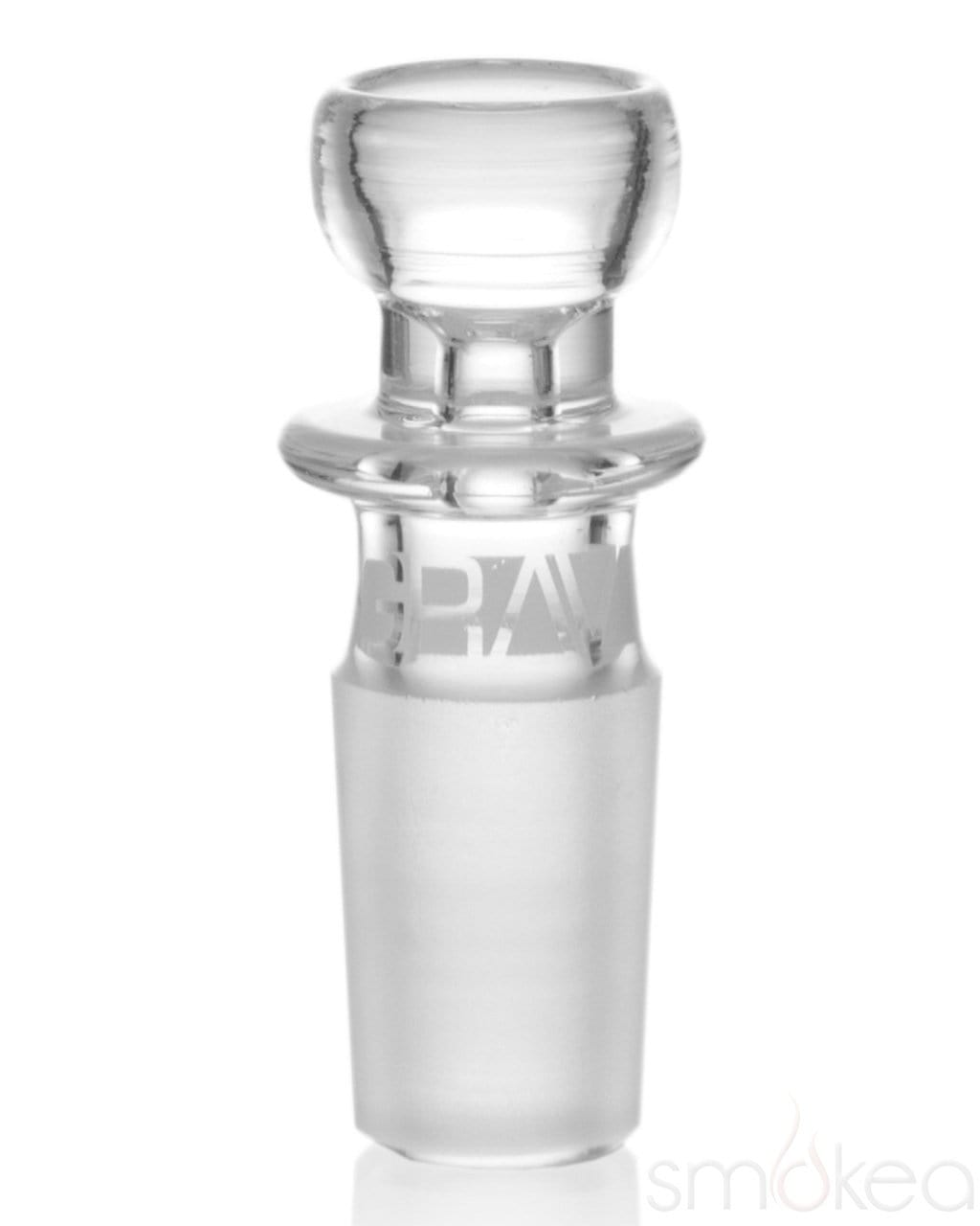 GRAV Labs 14mm Triple Pinch Bowl | USA Made Borosilicate Glass | Clear