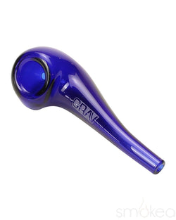 GRAV 3" Mini Mariner Sherlock Hand Pipe Blue