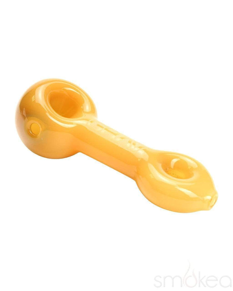 GRAV 3" Mini Spoon Hand Pipe w/ Doughnut Mouthpiece Opaque Yellow