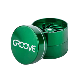 Groove by Aerospaced 4-Piece Grinder Green / 2.0" (50mm)