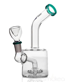 Hemper Showerhead Puck Bong Teal