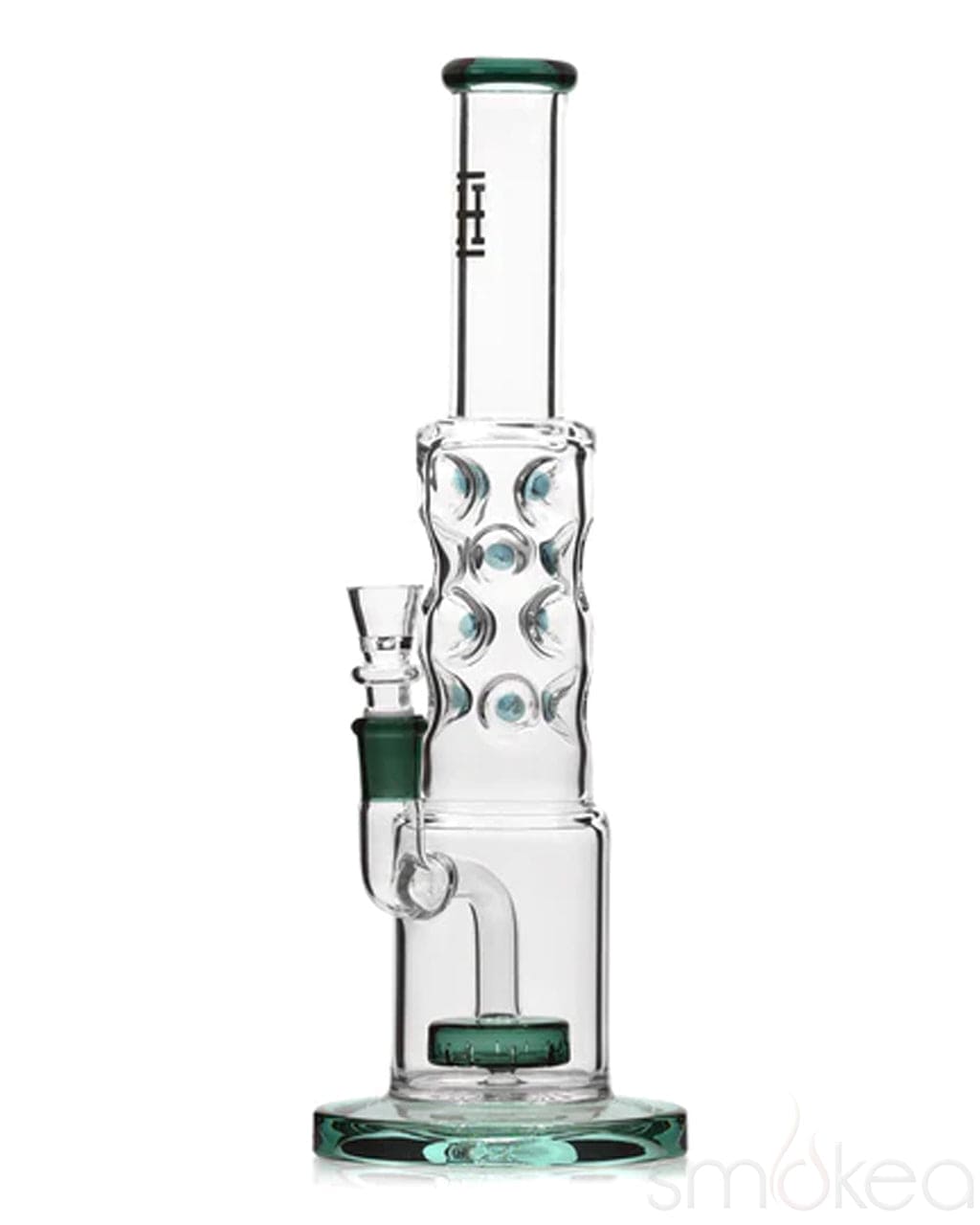 Hemper Straight Neck Bubble Bong Teal