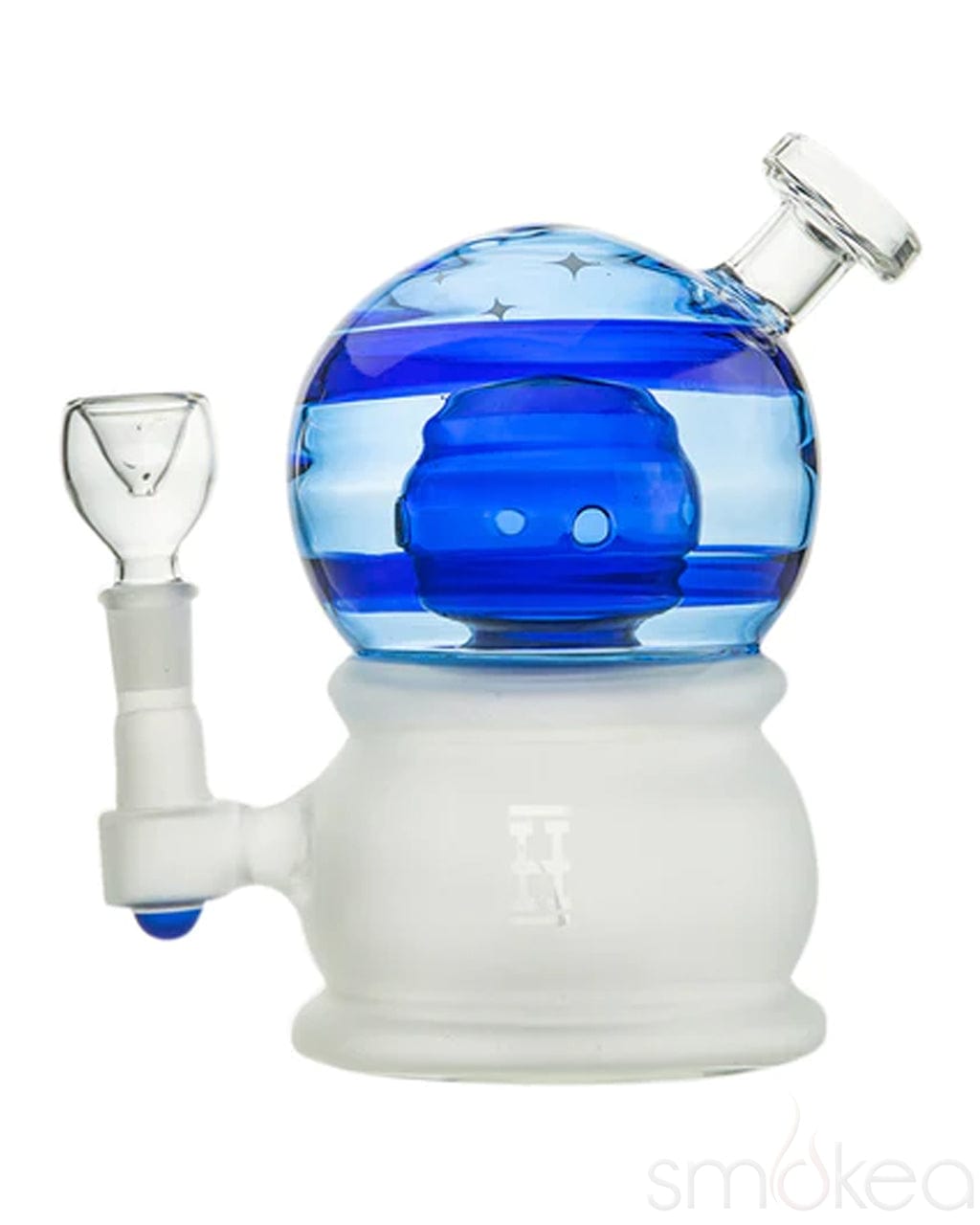 Hemper XL Crystal Ball Bong Blue