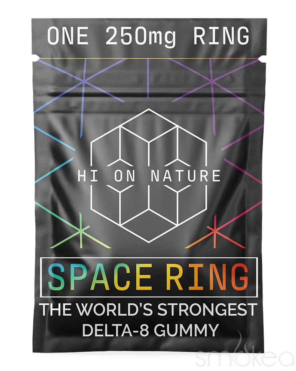 Hi On Nature 250mg Delta 8 Space Ring Gummy