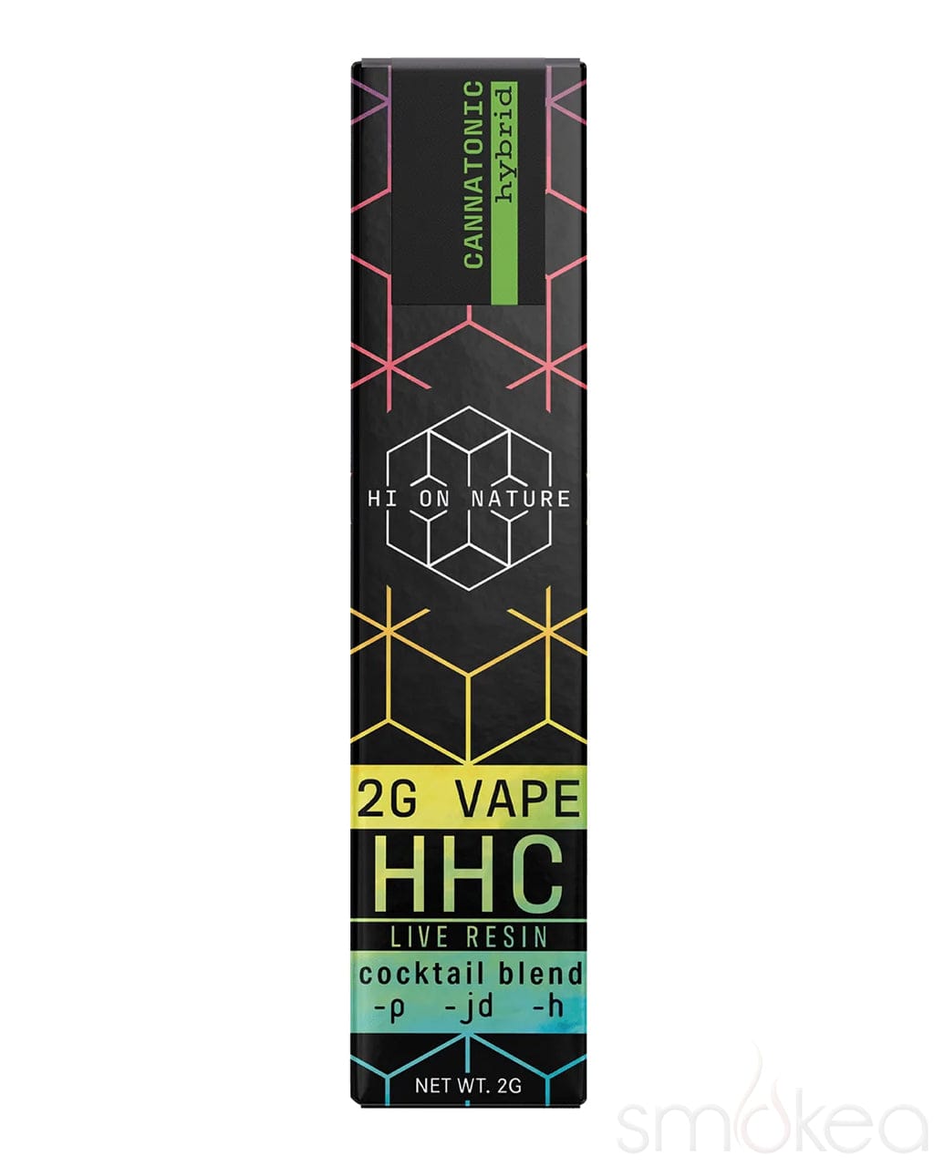 Hi On Nature 2g HHC Cocktail Live Resin Vape - Cannatonic