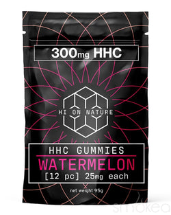 Hi On Nature 300mg HHC Watermelon Gummies (6-Pack)