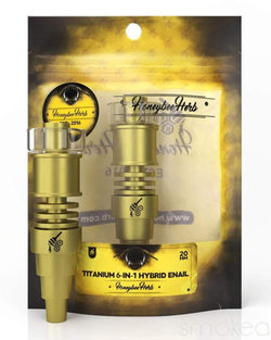 Honeybee Herb Titanium 6-in-1 Hybrid E-Nail