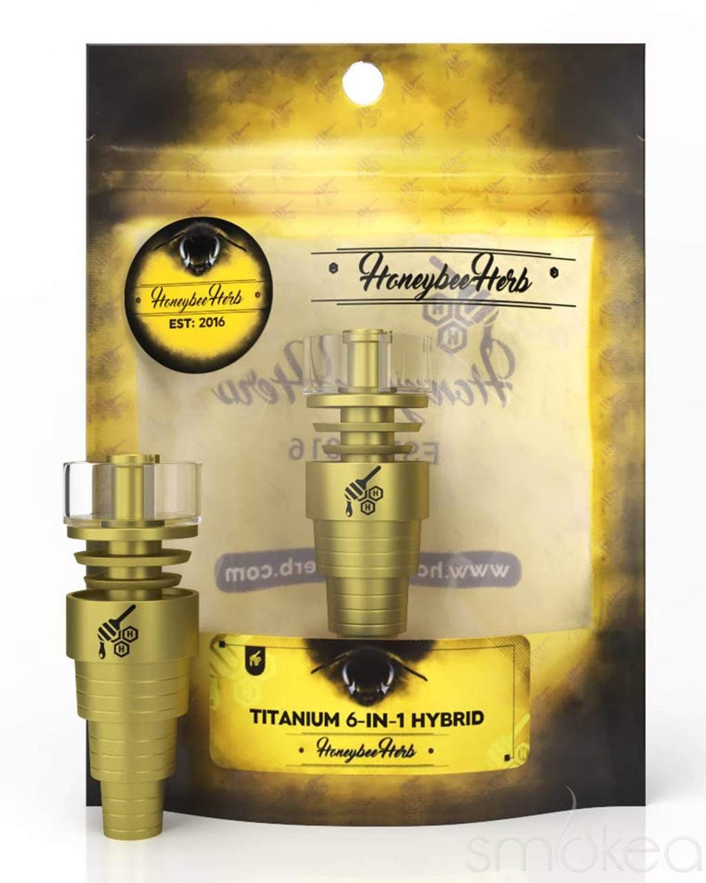 Honeybee Herb Titanium 6-in-1 Hybrid Torch Nail