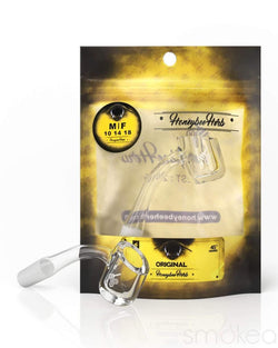 Honeybee Herb Yellow Line 45° Original Quartz Banger