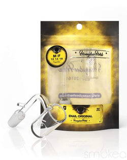 Honeybee Herb Yellow Line 90° E-Nail Original Quartz Banger