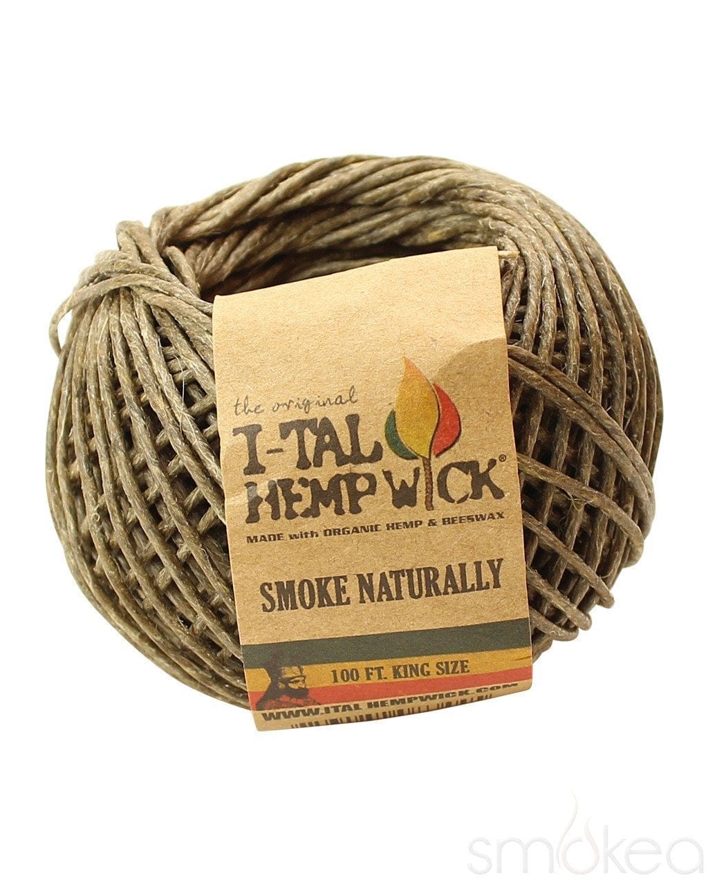 Raw Hempwick Ball - 100ft for sale online