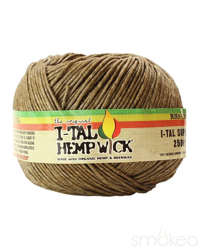 i-Tal Supreme Size Hemp Wick - SMOKEA®