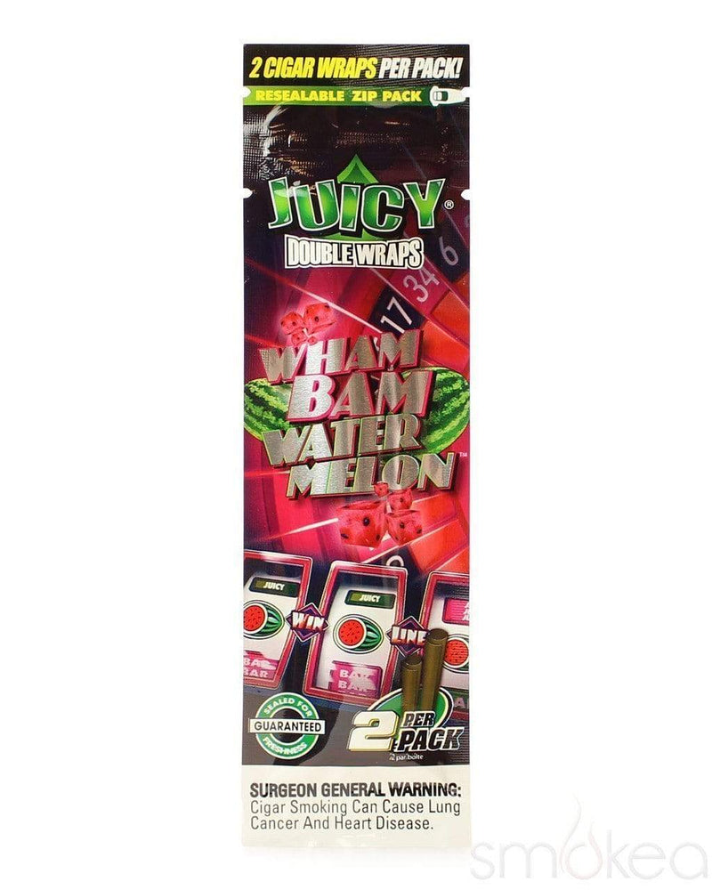 Juicy Flavored Blunt Wraps (2-Pack) Wham Bam Watermelon