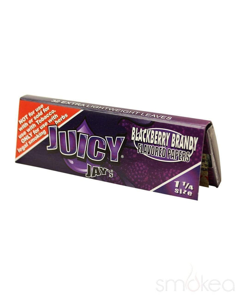 Juicy Jay's 1 1/4 Flavored Rolling Papers Blackberry Brandy