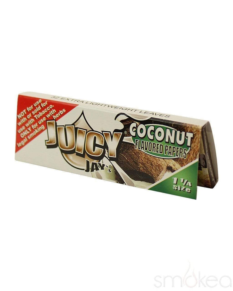 Juicy Jay's 1 1/4 Flavored Rolling Papers Coconut
