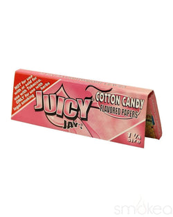 Juicy Jay's 1 1/4 Flavored Rolling Papers Cotton Candy