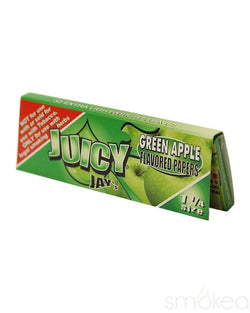 Juicy Jay's 1 1/4 Flavored Rolling Papers Green Apple