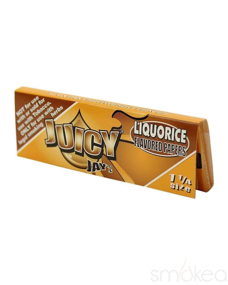 Juicy Jay's 1 1/4 Flavored Rolling Papers Licorice
