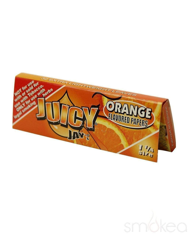 Juicy Jay's 1 1/4 Flavored Rolling Papers Orange