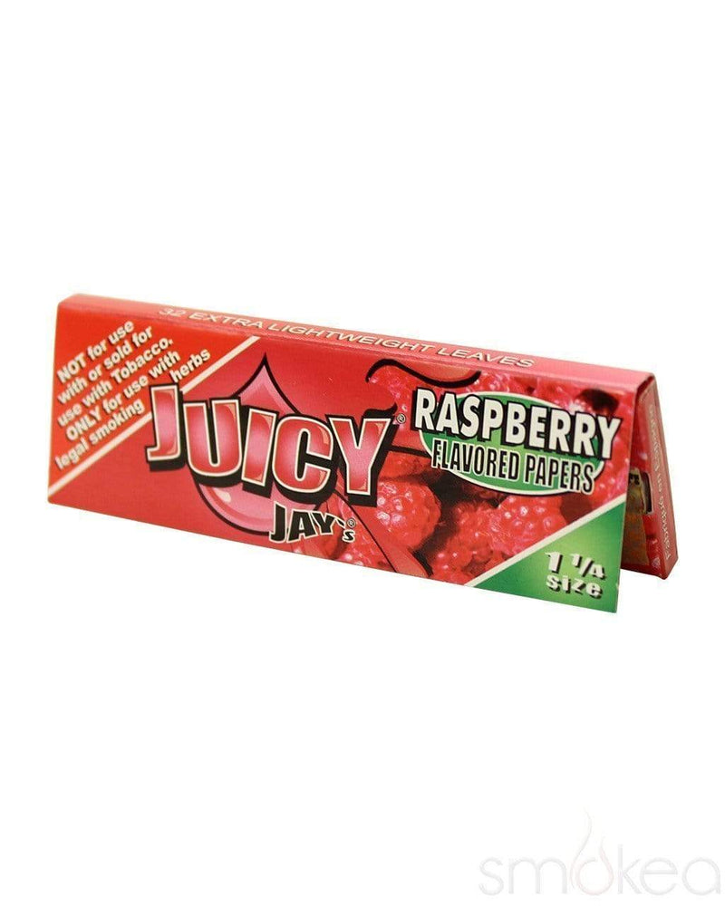 Juicy Jay's 1 1/4 Flavored Rolling Papers Raspberry