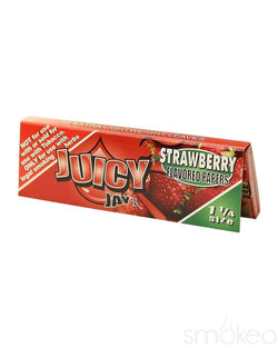 Juicy Jay's 1 1/4 Flavored Rolling Papers Strawberry