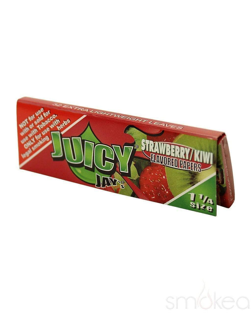 Juicy Jay's 1 1/4 Flavored Rolling Papers Strawberry Kiwi