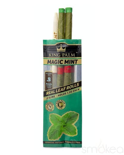 King Palm Slim Magic Mint Pre-Rolled Cones (2-Pack) - SMOKEA®