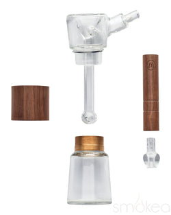 Marley Natural Smoked Glass Bubbler - Bubblers