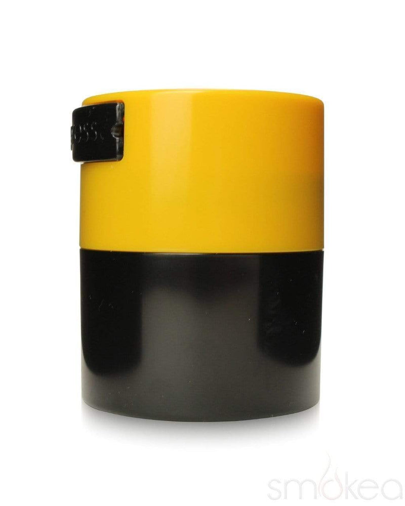MiniVac 10g Black Storage Container Yellow