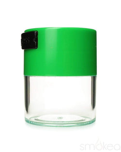 MiniVac 10g Clear Storage Container Green
