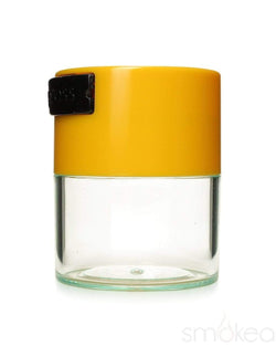 MiniVac 10g Clear Storage Container Yellow