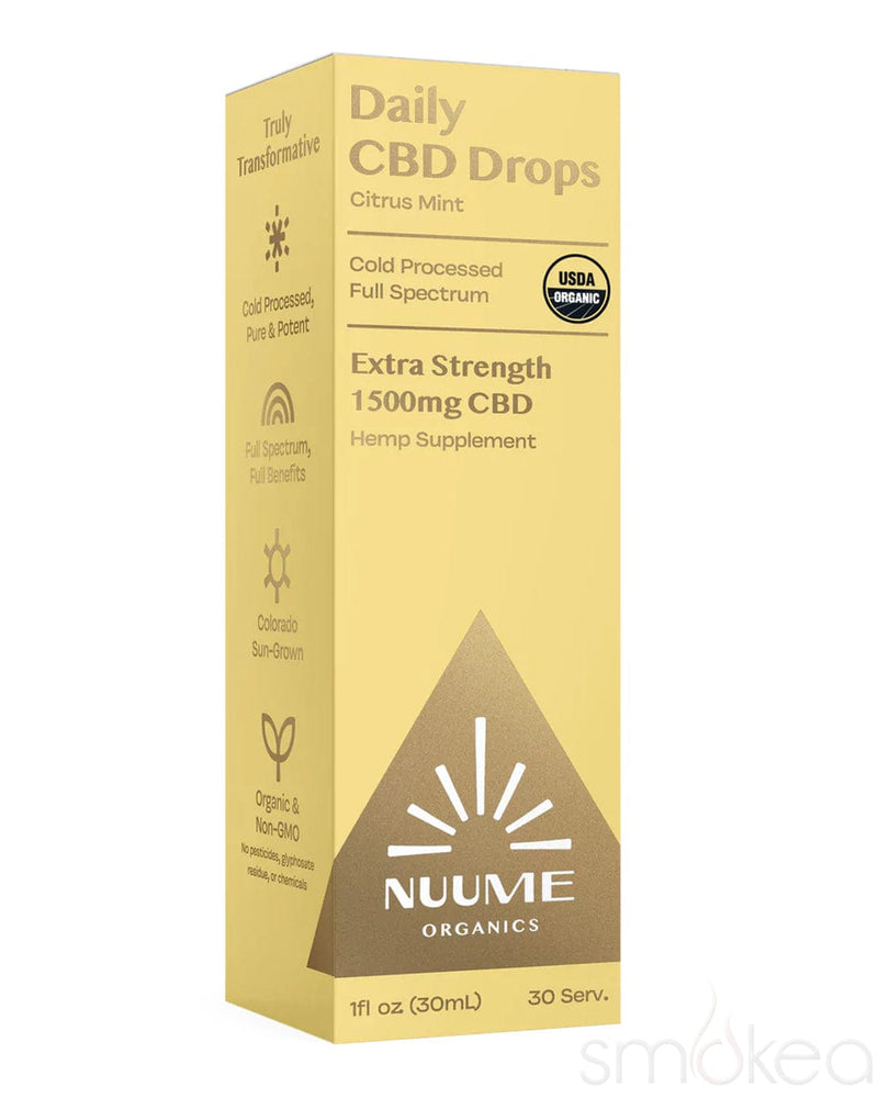 NuuMe 1500mg Extra Strength Citrus Mint CBD Drops