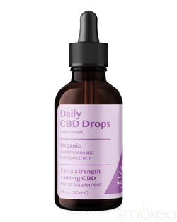 NuuMe 1500mg Extra Strength Unflavored CBD Drops