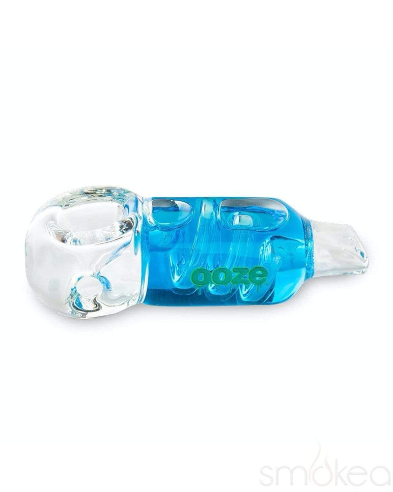 Ooze "Cryo" Glycerin Coil Hand Pipe Blue