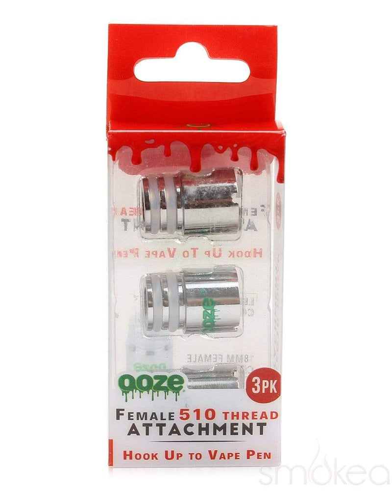 Ooze Female 510 Thread Attachment (3-Pack)