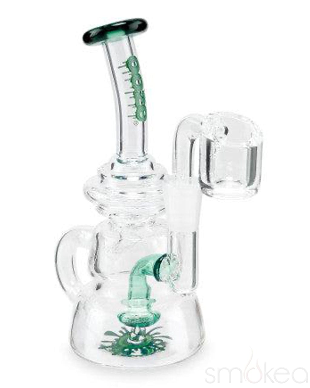 Ooze Flood Mini Recycler Dab Rig