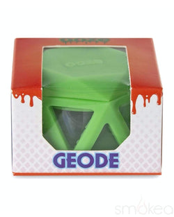 Ooze Geode Silicone & Glass Storage Jar - SMOKEA®